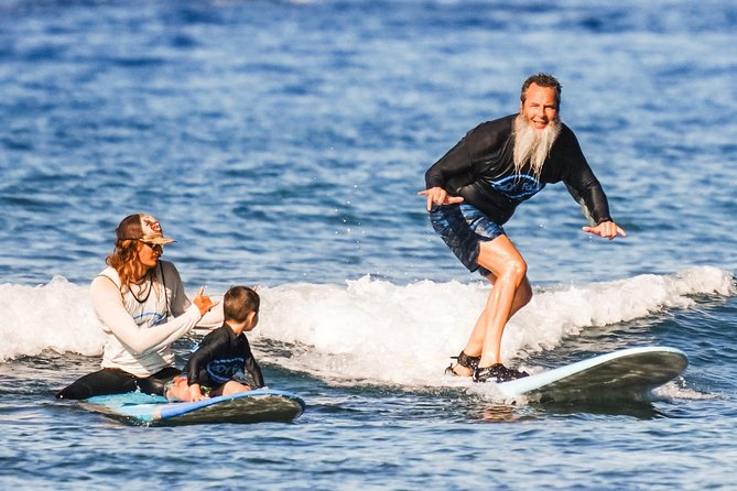 2 Hour Beginner Group Surf Lessons - Small Group Size: Why You Get Better Coaching Here