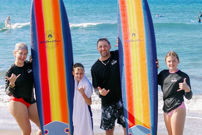 2 Hour Private Group Surf Lesson in Lahaina Maui - Private surf lessons in Lahaina: calmer waves, better odds