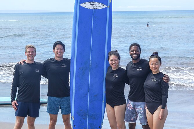 2 Hour Private Group Surf Lesson in Lahaina Maui - What the 3-to-1 coaching feels like for beginners