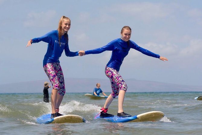 3-Day Surf Camp on Maui at Kalama Park in Kihei - The Gear Advantage: Rash Guard, Reef Shoes, and a Surfboard