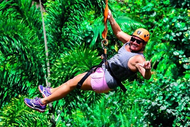 5 Line Jungle Zipline Eco Adventure - Shoes, stairs, and the part people underestimate