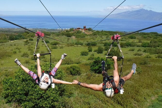 6 Dual-Zipline Mountain Adventure in Maui - Zipline views you feel immediately