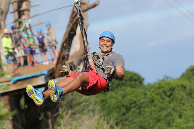 7-Line Maui Zipline on the North Shore - Safety briefing, gear, and the walk from platform to platform