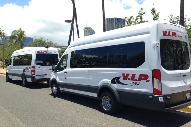 Arrival Transfer: Airport Shuttle Honolulu and Waikiki or Cruise Terminal - Shared shuttle, not a big bus: why the ride feels easier