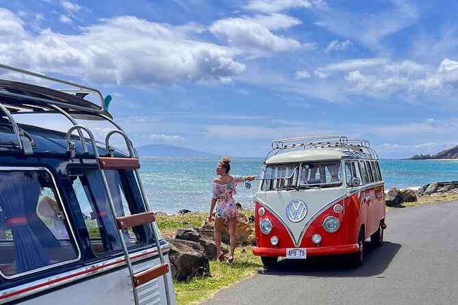 Brewery and Beach Cruise in a Vintage VW Bus - Vintage VW bus energy: why this format works on Maui
