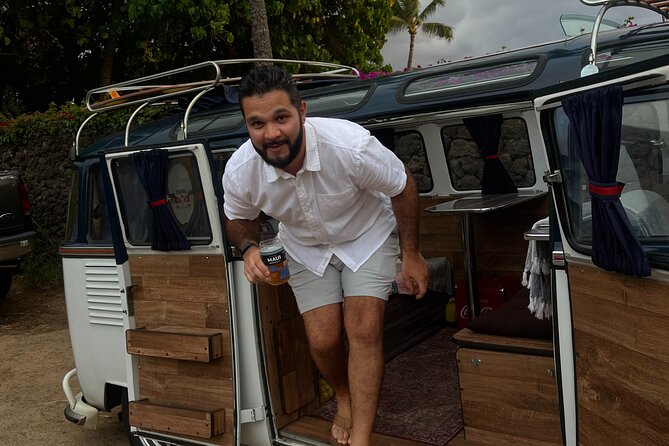 Brewery and Beach Cruise in a Vintage VW Bus - The scenic drive to lava fields: the fun in the ride