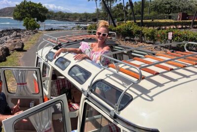 Brewery and Beach Cruise in a Vintage VW Bus - Stop 1 at The Shops at Wailea: an easy start point