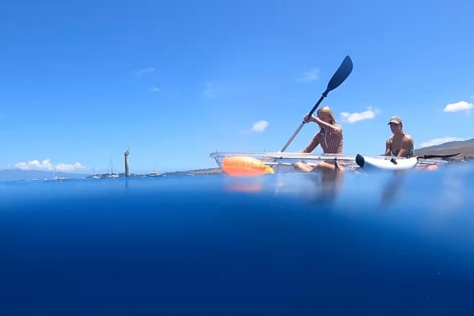 Clear Bottom Glassy Kayak Rental | MAUI | Safe and Stable Kayaks - Your 4-hour Maui plan: paddle, pause, and explore on your time