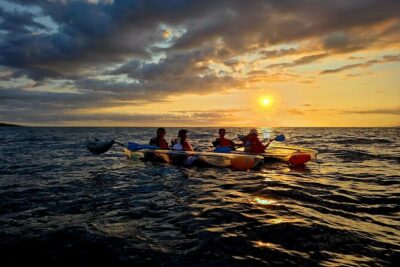 Clear Kayak Sunset and Glow Tour in Maui - From Makena Landing Park to the Island Views You Came For