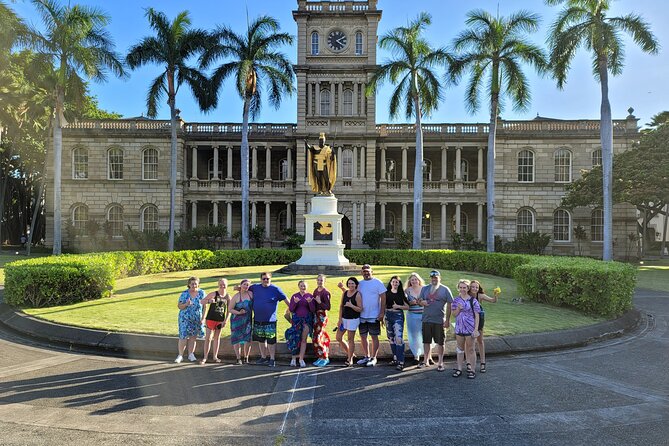 Cruise Ship with Direct "Pier Pick Up" All Fee's Included - Temple Area and Royal Oahu Stops: History You Can Actually See