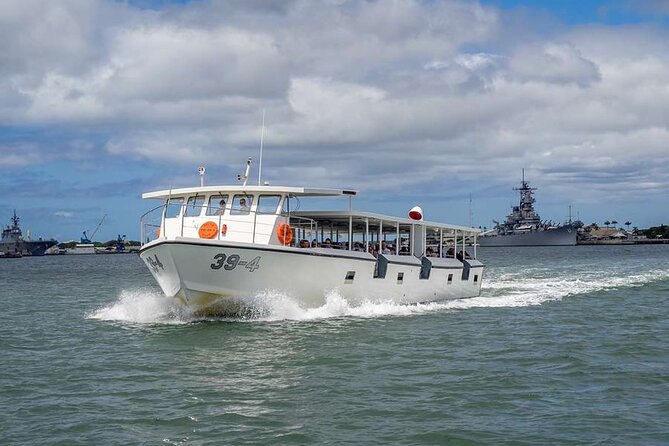 Deluxe Arizona Memorial Bowfin Submarine and Honolulu City Tour - The Arizona Memorial boat ride: powerful, but also rule-dependent