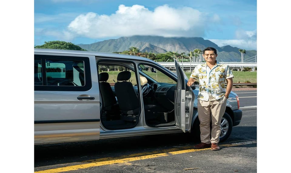 DEPARTURE-Private Transfer waikiki to HNL airport by minivan - The Ride: Private Minivan Comfort and Quiet Efficiency