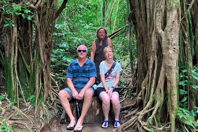 Diamond Head and Manoa Falls Hike and Adventure Tour - Manoa Falls Trail: the 30-minute jungle walk to a waterfall payoff
