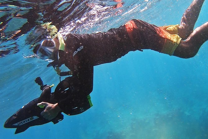Eco Sea Scooter Guided Beach Tour From The Famous Kapalua Bay - Entering Kapalua Bay with a sea scooter mindset