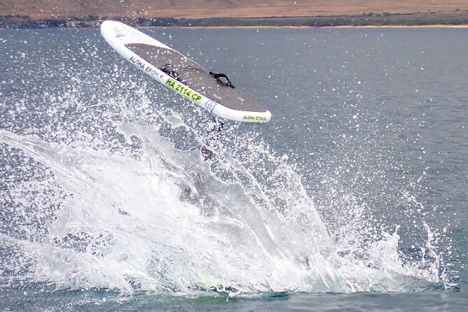 Electric Foilboard rides/lessons/sessions at Sugar Beach, Maui - Getting up and staying up: balance, flexibility, and coordination