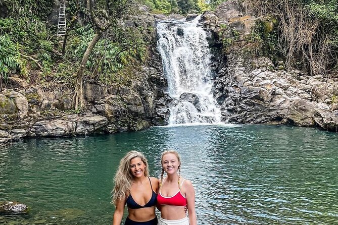 Epic Waterfall Adventure - GO PRO 13 footage included - Waterfall time: swimming, relaxing, and when conditions change the plan