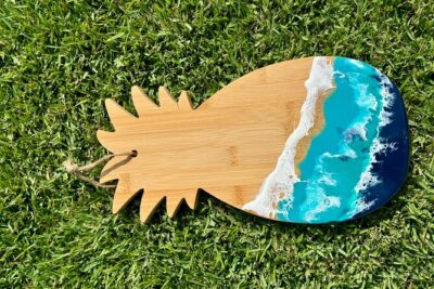 Epoxy Resin Cheese Board Art Class - Paia to Ho‘okipa Beach Park: the outing that matches the ocean theme