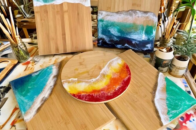 Epoxy Resin Cheese Board Art Class - Price and value: what $145 is really buying you