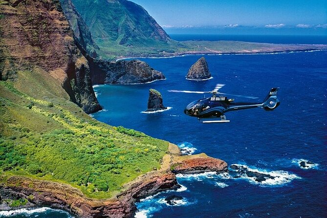 First Class Waterfalls of West Maui and Molokai Helicopter Tour - Pailolo Channel Crossing to Molokai: Friendly Isle with a Big Scenic Shift