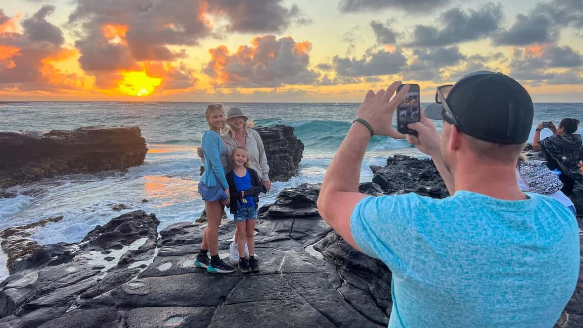 First Day Must 10-Hour Sunrise & Full Island Photo Tour - Pickup in Waikiki: many locations, one simple mission