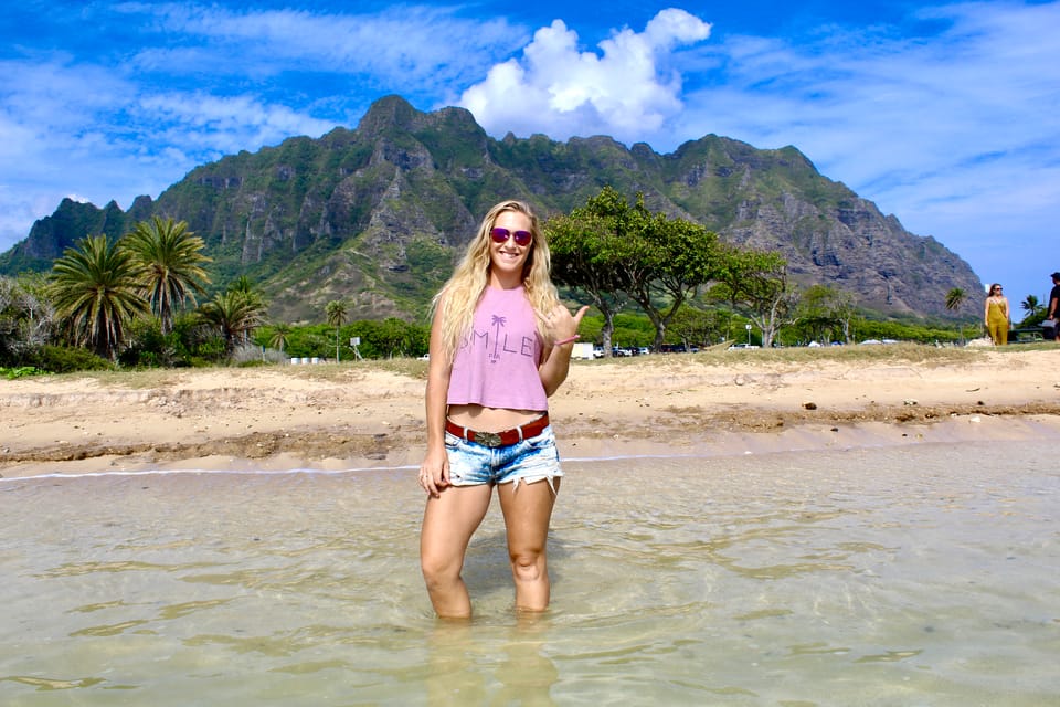 From Honolulu: Epic Island Tour - The North Shore shrimp lunch: great food, plan for cash