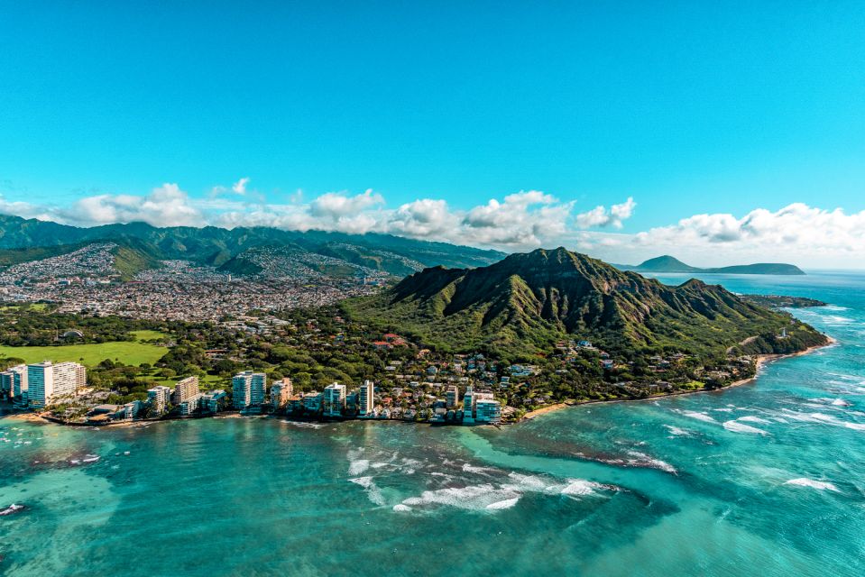 From Honolulu: Oahu 60min Helicopter Tour with Doors Off/On - The helicopter view that turns Oahu into a single story
