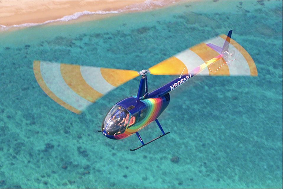 From Honolulu: Oahu 60min Helicopter Tour with Doors Off/On - The route starts with Waikiki and Diamond Head for instant context