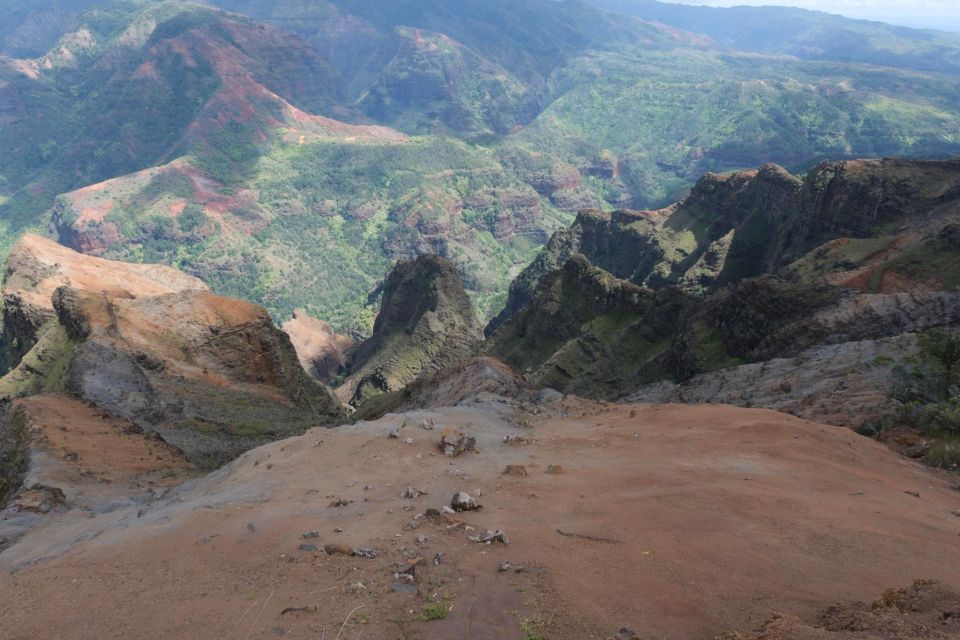From Oahu: Kauai Waimea Canyon & Wailua River Tour - Waimea Canyon by road (State Road 550) and the Lookout substitution plan
