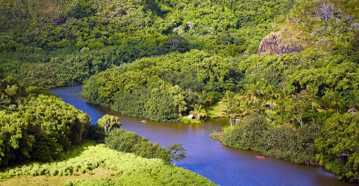 From Oahu: Kauai Waimea Canyon & Wailua River Tour - Spouting Horn, Opaeka‘a Falls, and the sacred birthstone stop: short stops that add meaning