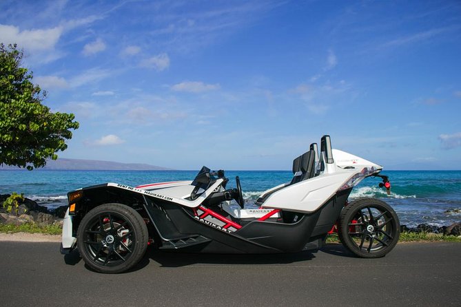 Full-Day Polaris Slingshot Rental in Maui Hawaii - A Three-Wheeled Roadster That Makes Maui Feel Personal