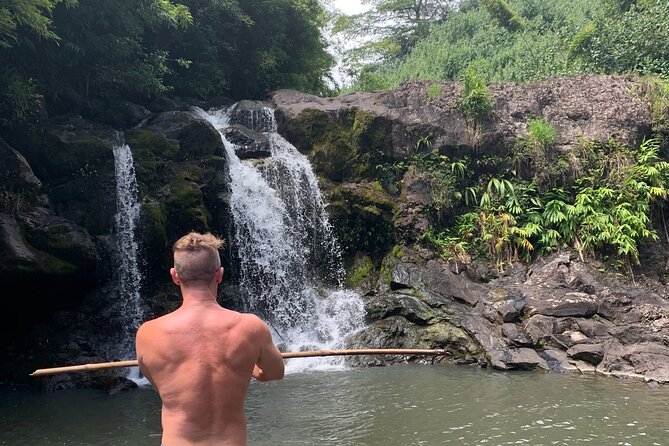 Full-Day Road to Hana and Waterfall Tour - Pua’a Ka’a State Park: waterfall photos and a choose-your-own-adventure moment