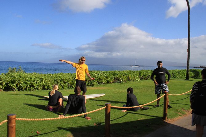 Group Surf Lesson at Ka'anapali Beach - Paddle out for the main event: about an hour in the water