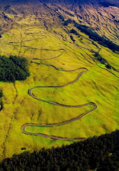 Haleakala Daytime Self-Guided Express Bike Tour w/ Bike Maui - The Haleakala Ranch switchbacks: what it feels like when the “downhill” isn’t casual