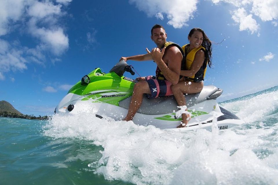 Hawaii Kai: Maunalua Bay Jet Ski Ride - 30 minutes on Maunalua Bay: what the ride is really like