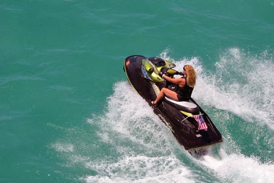 Hawaii Kai: Maunalua Bay Jet Ski Ride - Safety gear, goggles, and the no-fun-for-drunk rule