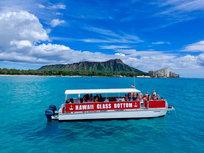 Honolulu: Glass Bottom Boat Tour along Oahu's South Shore - Views From the Water: Waikiki and Diamond Head from a new angle
