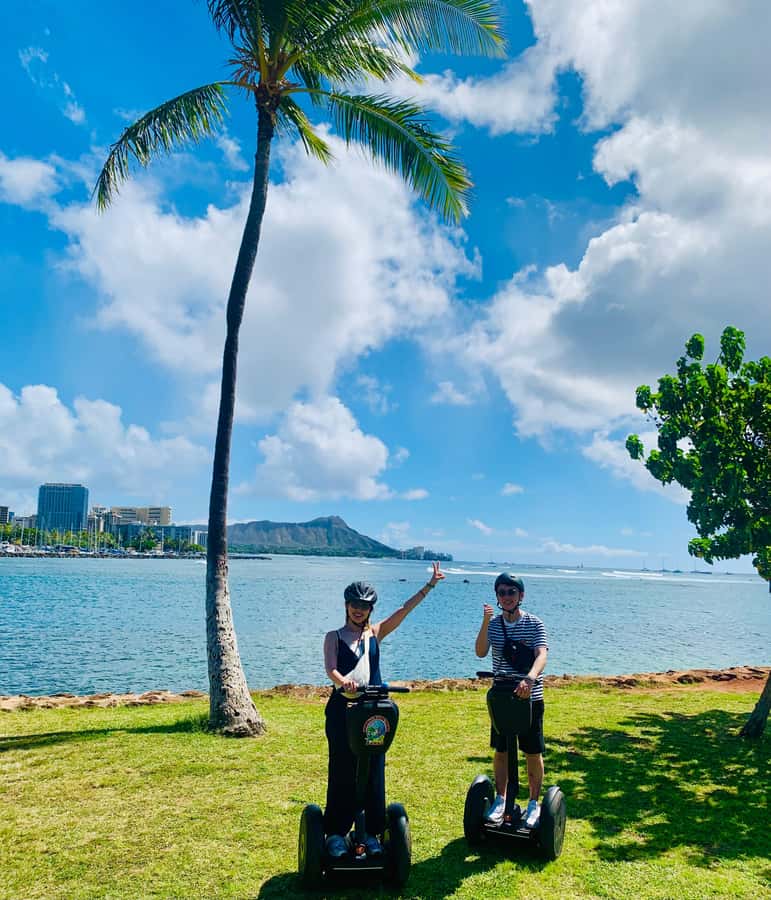Honolulu: Magic Island & Beach Segway Tour - Kaka’ako Park lookout: where your photos actually get better