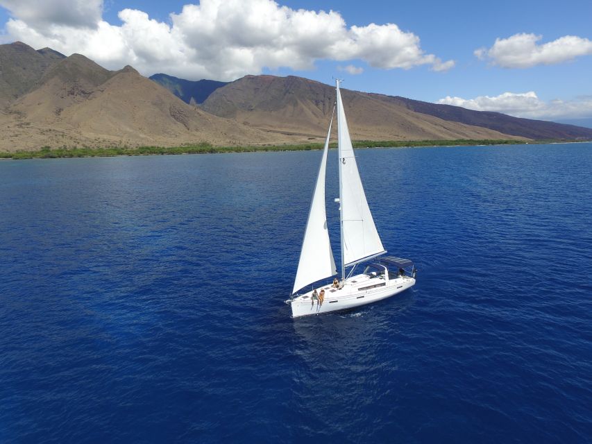 Lahaina: Private Sunset Sailing Trip & West Maui Mountains - Meeting at Whalers Village: timing, signs, and wet shins
