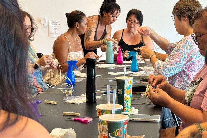 Lauhala Bracelet Craft Class on Maui - Who should book this: families, couples, and first-time crafters