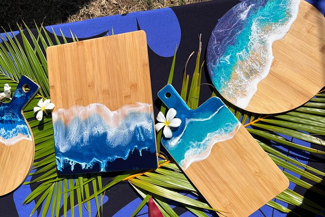 Make your own Maui Souvenir/Ocean resin class - Why a Maui resin ocean class is a souvenir you’ll actually use