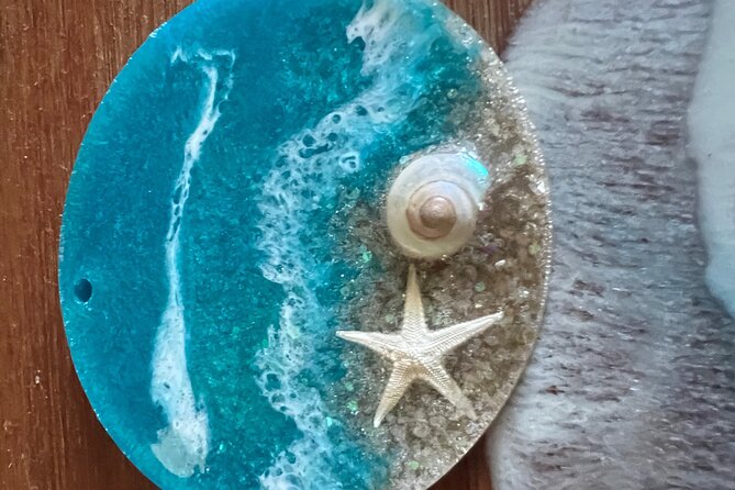 Make your own Maui Souvenir/Ocean resin class - The big scheduling detail: 24-hour curing, pickup, and shipping