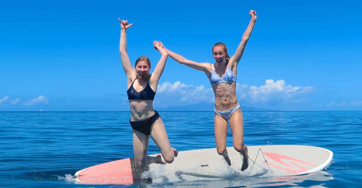 Maui: Beginner Level Private Stand-Up Paddleboard Lesson - Learning to stand-up paddleboard with a guide who doesn’t disappear