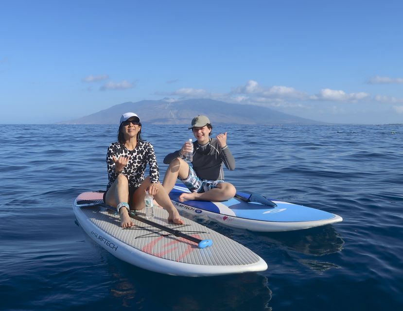 Maui: Beginner Level Private Stand-Up Paddleboard Lesson - Photo moment on the water: included coverage, with one practical catch
