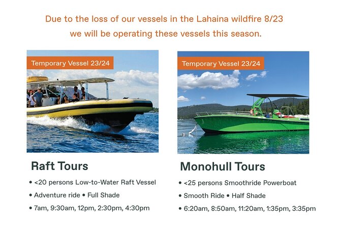 Maui Eco-Raft Tour: Eye-Level Whale or Dolphin Watching - Lahaina - Front Street Check-In: Where the 2.5 Hours Really Starts