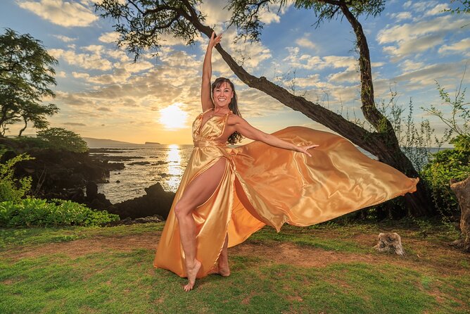 Maui Flying Dress Photoshoot Experience - Hana Flying Dress upgrade: when Wailea isn’t enough