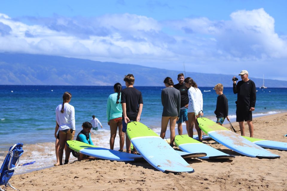 Maui: Group Surf Lesson - Ka’anapali Beach surfing: what the 90 minutes feels like
