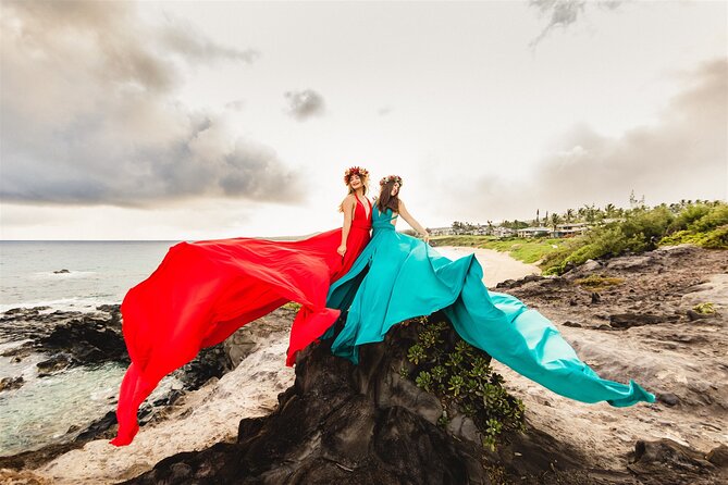 Maui Hi Flying Dress Private Photoshoot Experience - Key points that matter for your flying dress photos
