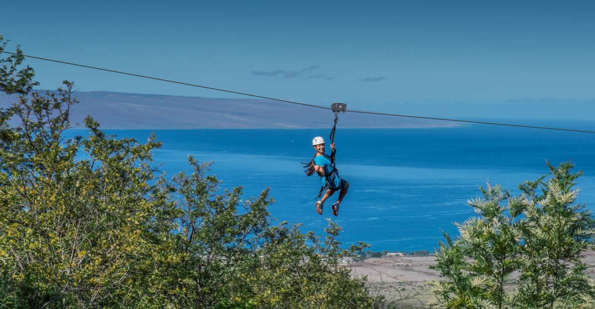 Maui: Ka'anapali 8 Line Zipline Adventure - Group Feel: Waiting Less, Smiles More