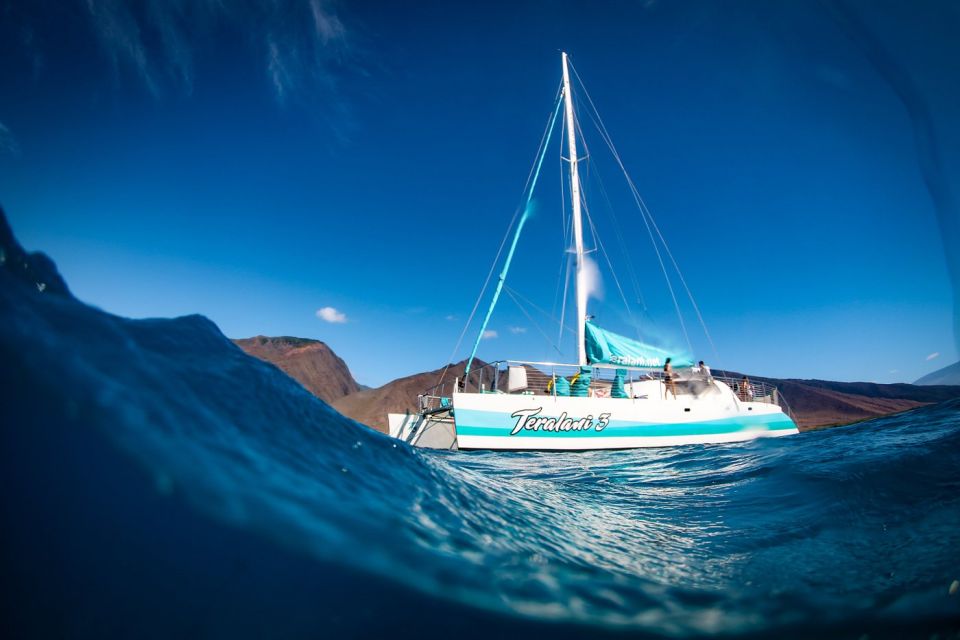 Maui: Kaanapali Dolphin Watching Boat Trip with Lunch - Entering the catamaran at Ka’anapali: where boarding feels simple
