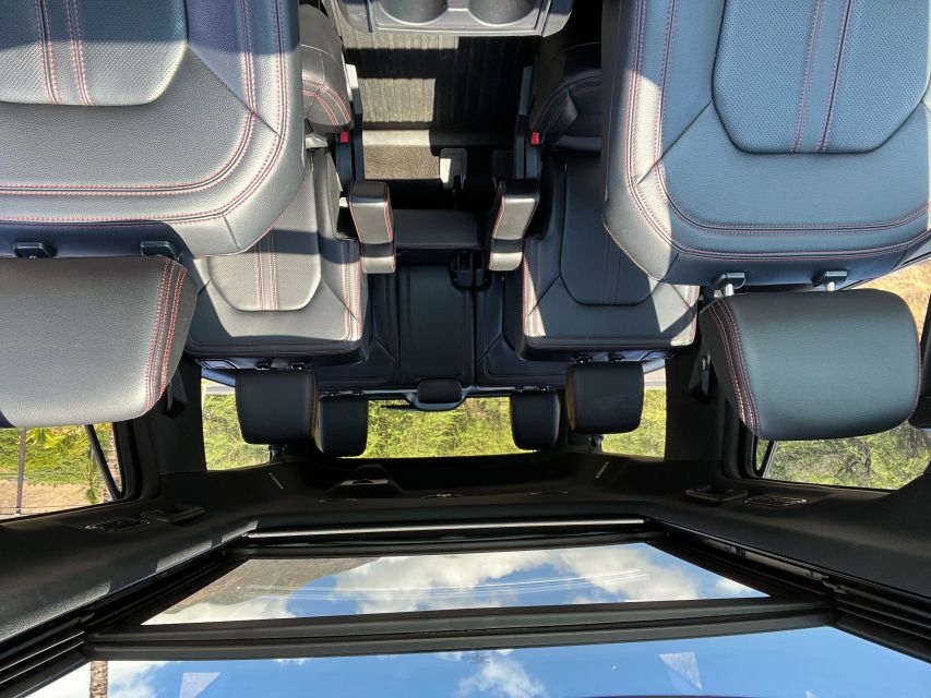 Maui: Road to Hana Private Adventure Tour with Luxury SUV - The luxury SUV setup that makes a full-day drive worth it